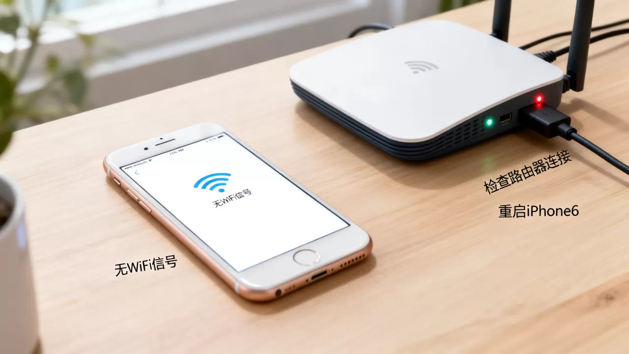 iphone6无wifi信号怎么回事，iphone6连不上wifi怎么办