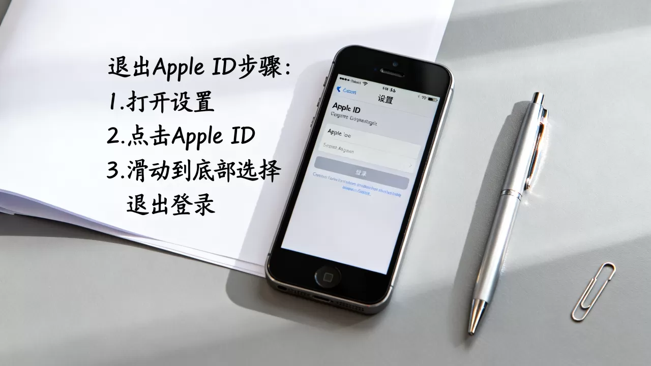 iphone5s怎么去id，iphone5s退出apple id教程