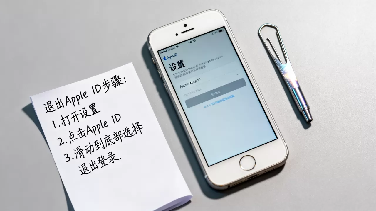 iphone5s怎么去id，iphone5s退出apple id教程