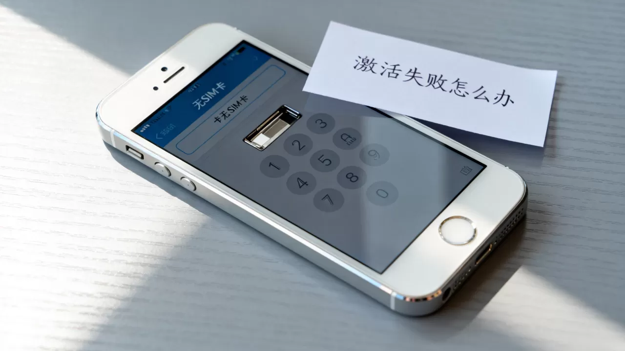 iphone5s无卡怎么激活不了短信，iphone5s无卡激活失败怎么办