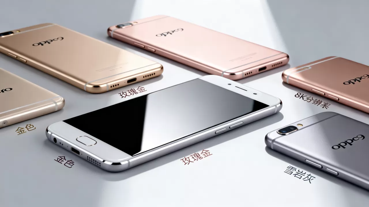 OPPOR9都是什么颜色，OPPOR9手机有哪些配色