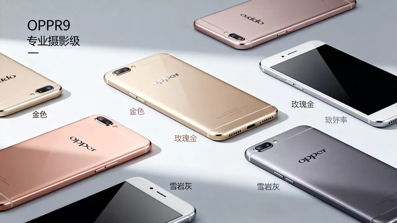 OPPOR9都是什么颜色，OPPOR9手机有哪些配色