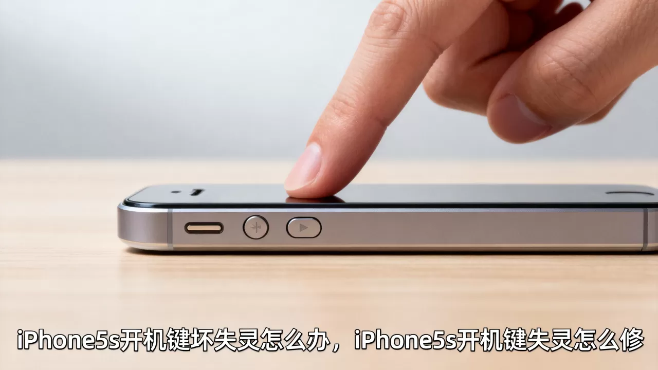 iPhone5s开机键坏失灵怎么办，iPhone5s开机键失灵怎么修