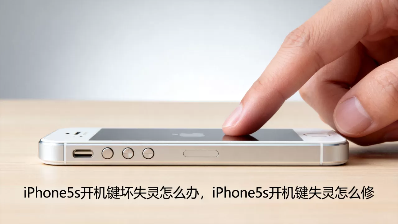 iPhone5s开机键坏失灵怎么办，iPhone5s开机键失灵怎么修