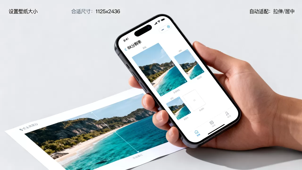 iphone 怎么设置壁纸大小，iphone 壁纸尺寸多少合适