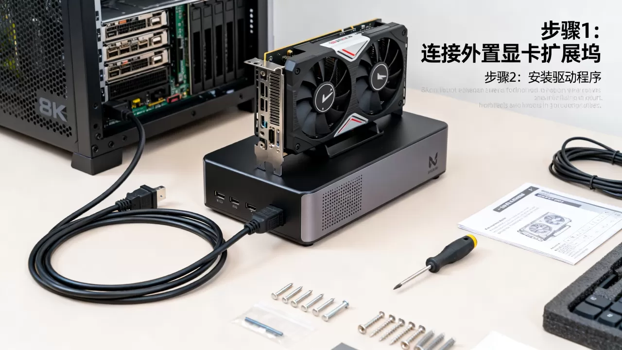 服务器外置显卡设置方法是什么，服务器外置显卡