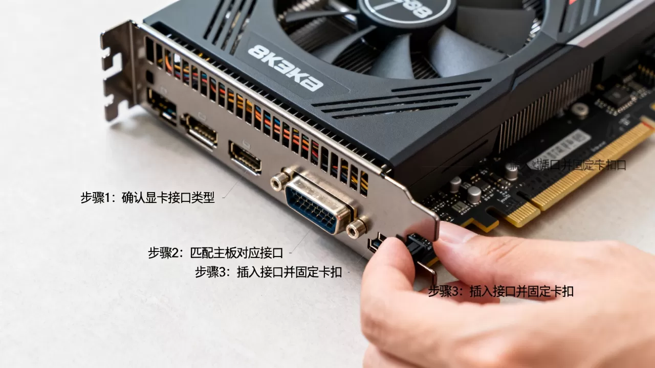 显卡电源接口匹配主板怎么接？显卡电源接口不匹配怎么办
