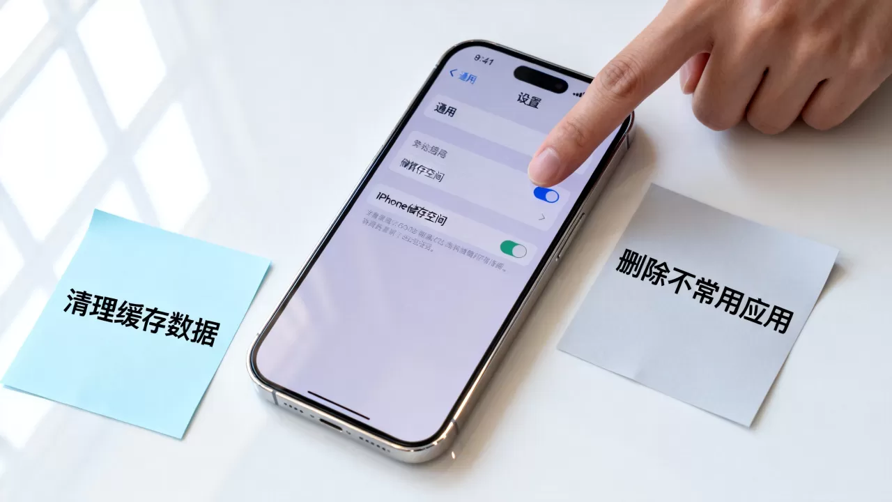 iphone怎么降低内存，iphone清理内存空间