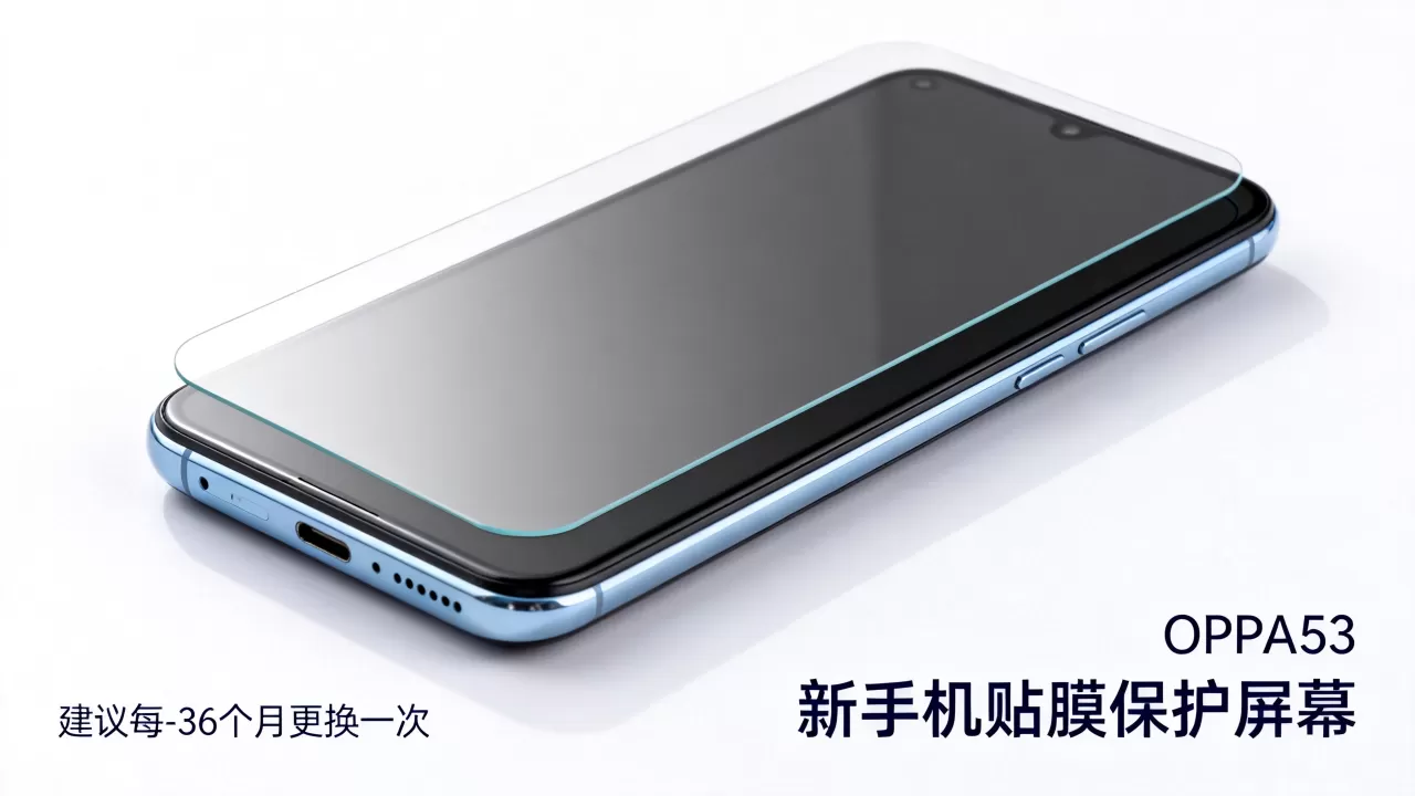 为什么刚买的oppoa53就贴了膜，手机贴膜多久换一次