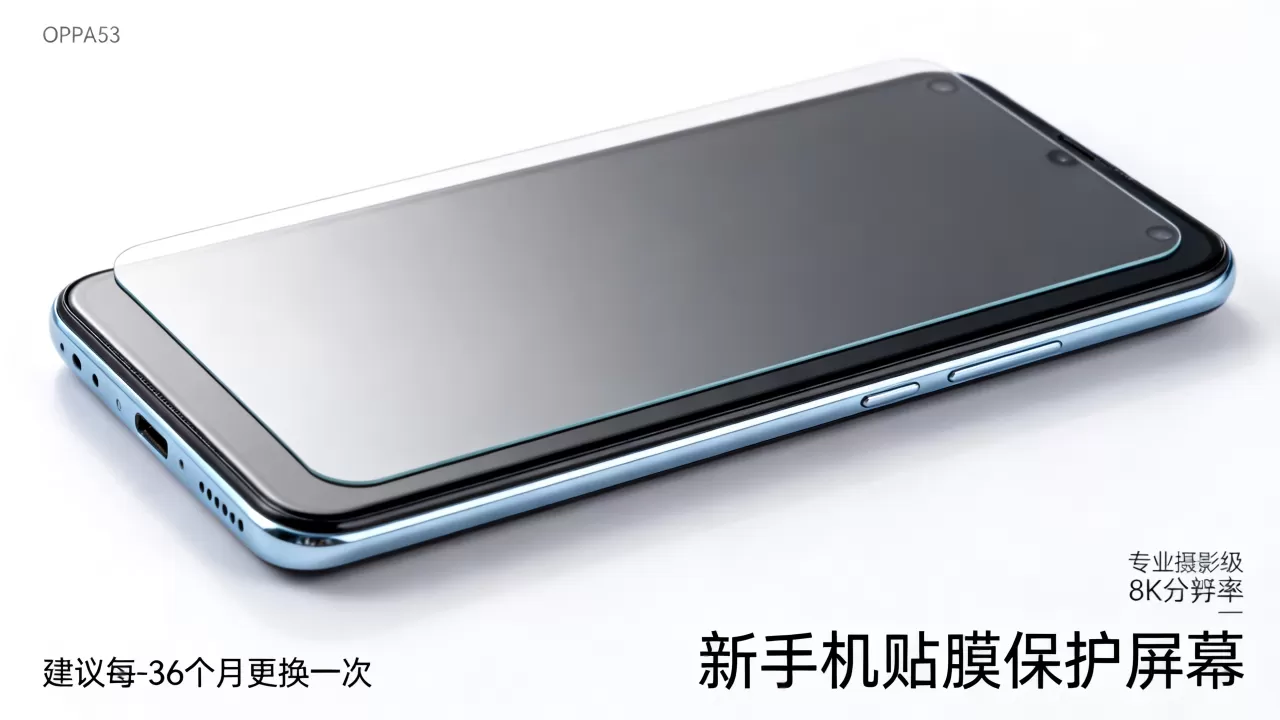 为什么刚买的oppoa53就贴了膜，手机贴膜多久换一次