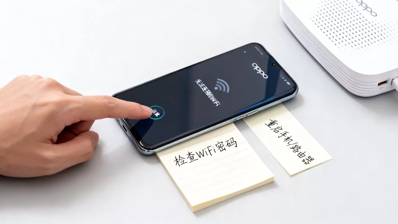 为什么oppo手机连不上wifi，oppo手机连不上wifi怎么办