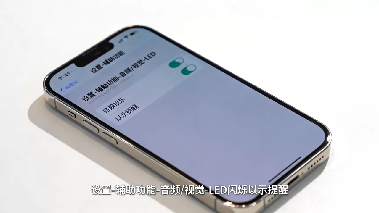 iphone怎么调来电闪光灯，苹果手机来电闪烁设置方法