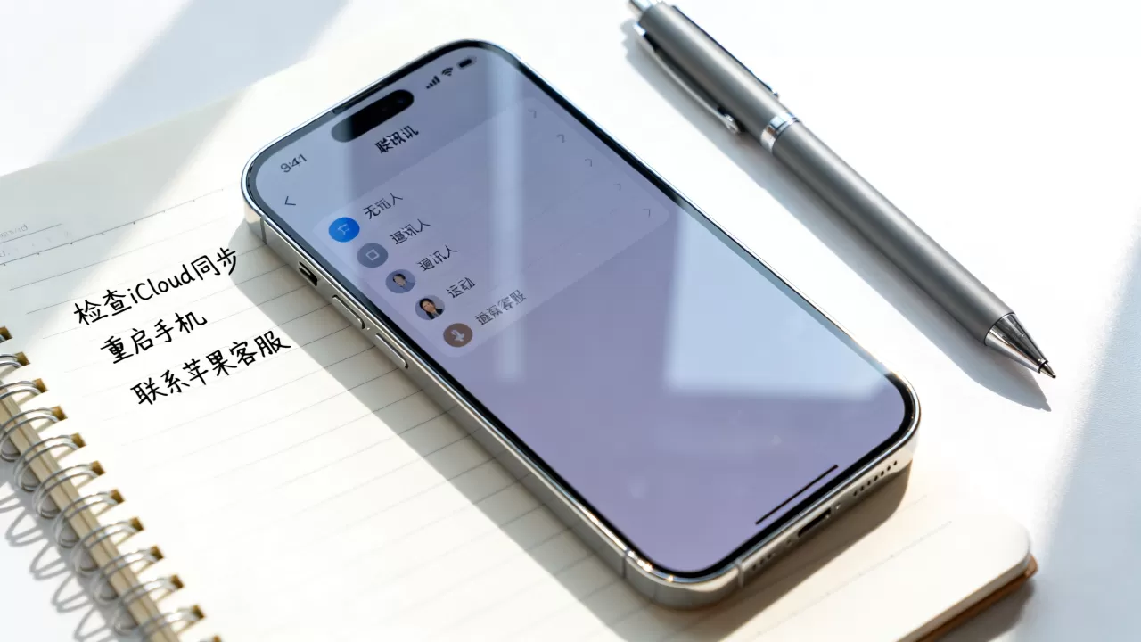 iphone为什么通讯录突然没了怎么办，苹果手机通讯录丢失恢复方法