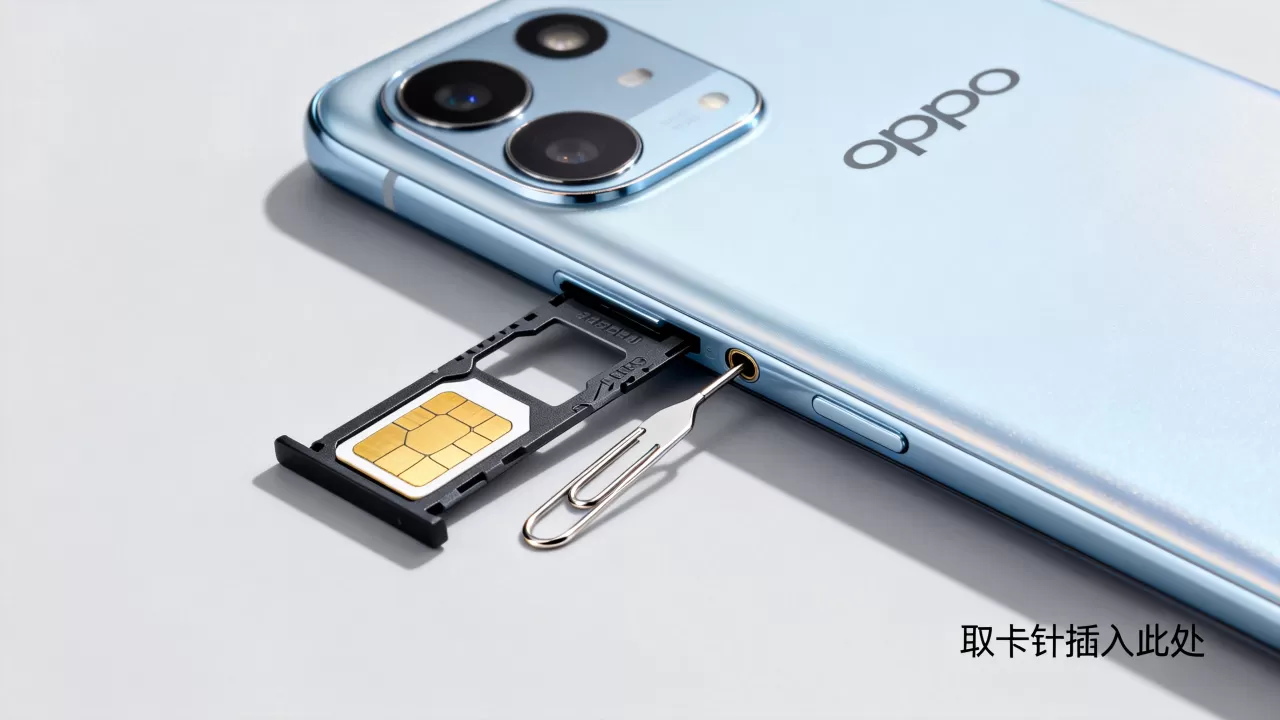 oppo装卡用什么针，手机sim卡取卡针