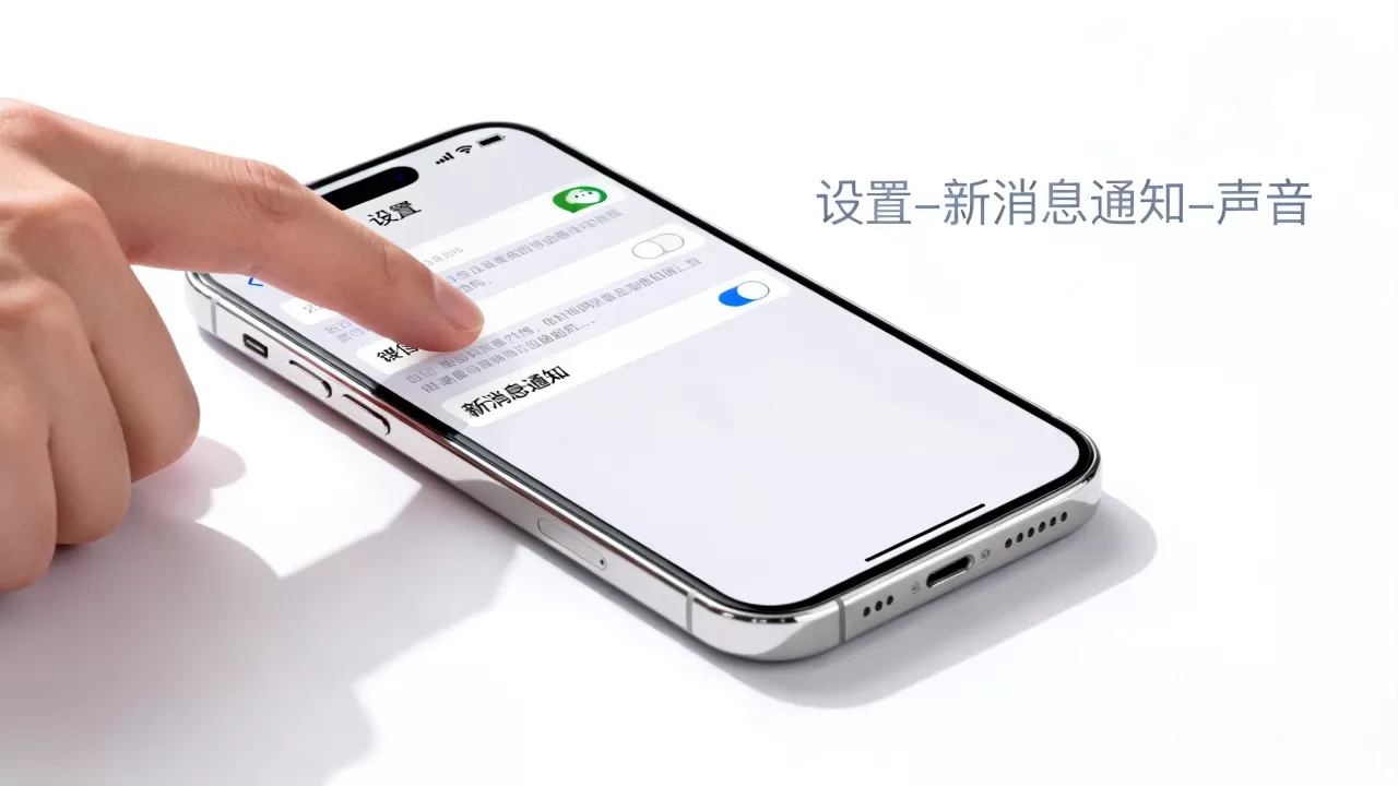 iphone微信声怎么关，iphone微信声音关闭方法