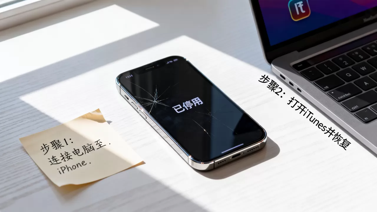 iphone忘记密码停用怎么办啊，iphone被停用怎么解锁