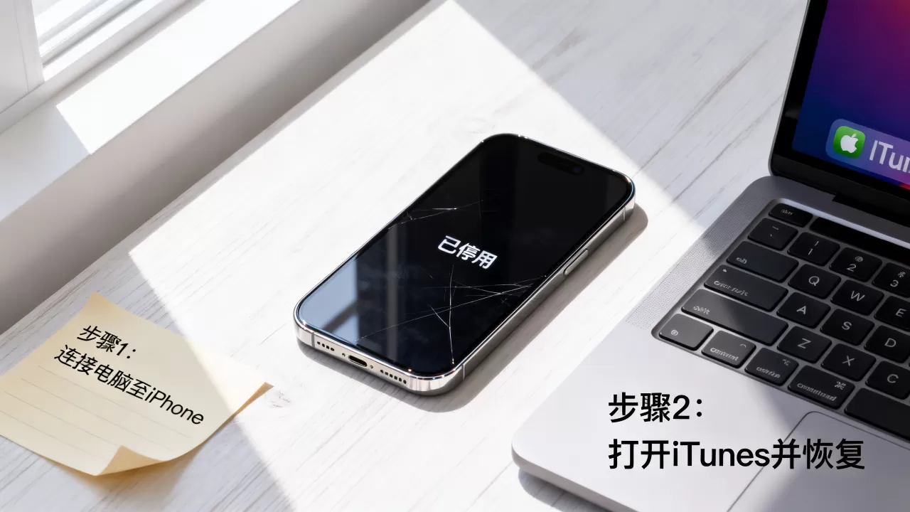 iphone忘记密码停用怎么办啊，iphone被停用怎么解锁