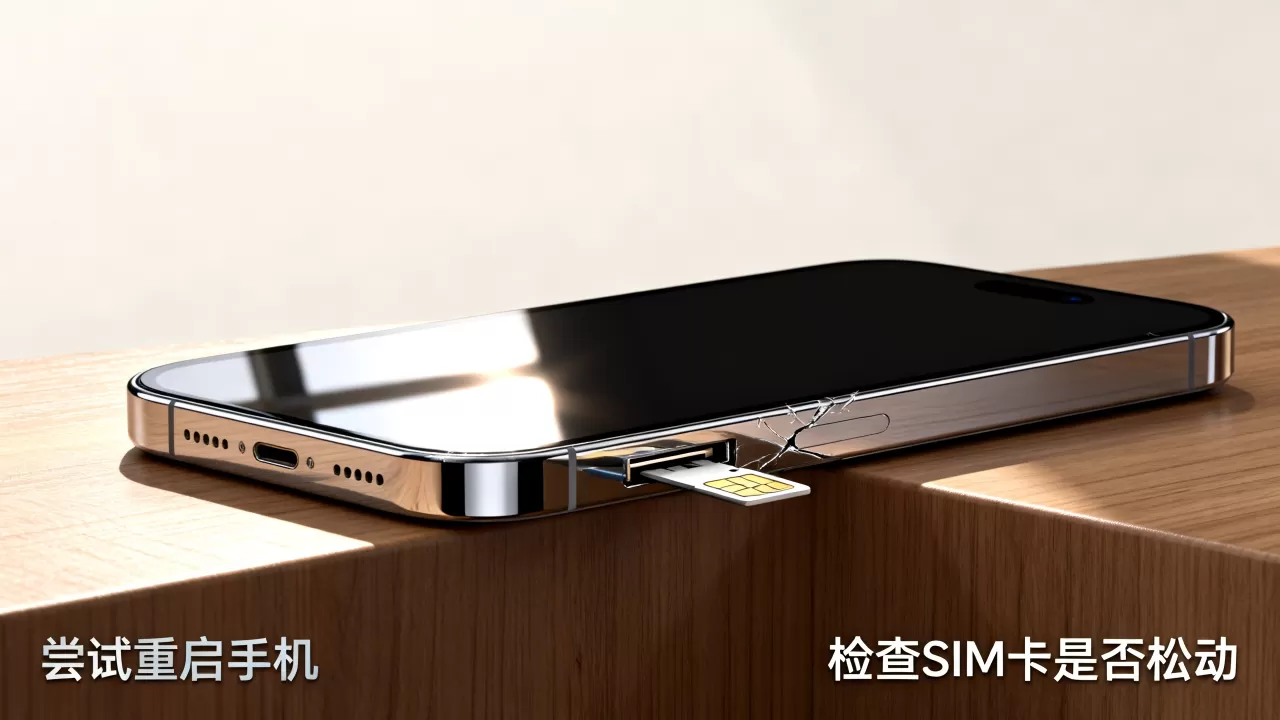 iphone摔了搜不到信号怎么回事，手机摔了没信号怎么办