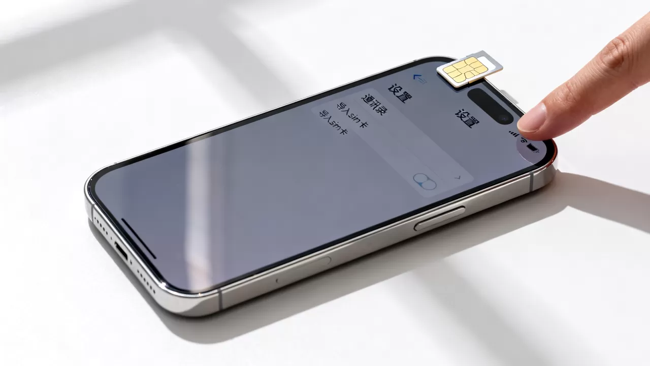 iphone手机通讯录怎么导入sim卡，iphone通讯录导入sim卡