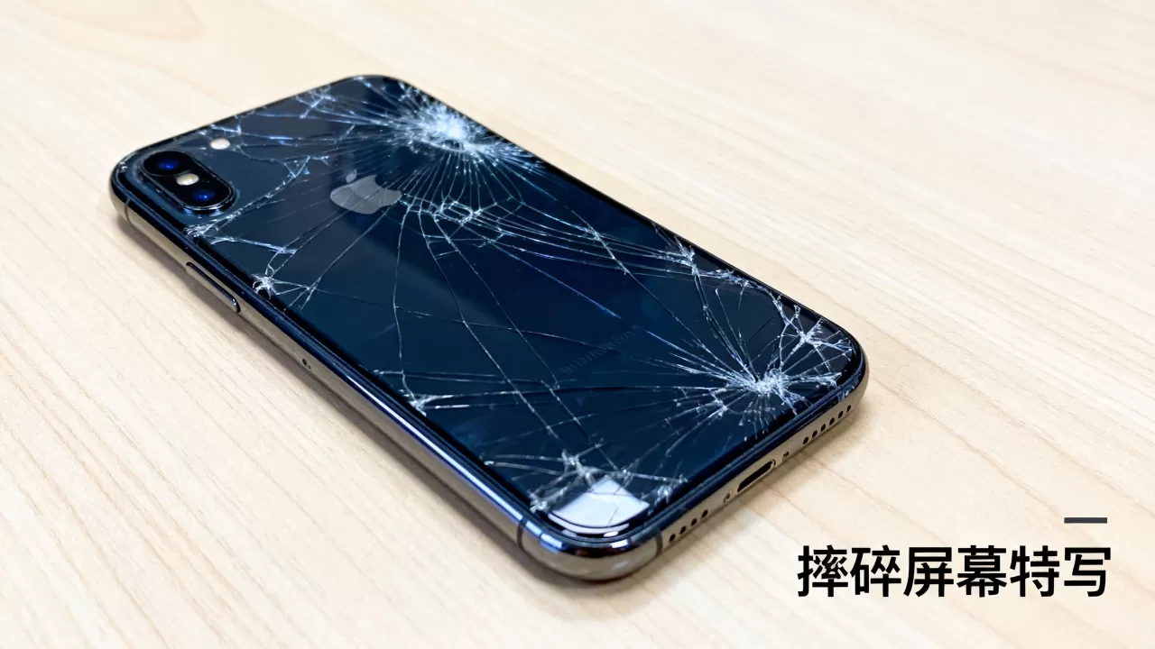 iphone手机屏幕摔碎了怎么办，换屏大概多少钱