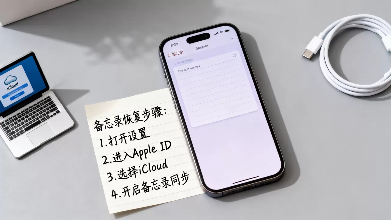 iphone删除的备忘录怎么恢复，iphone备忘录删除后怎么找回