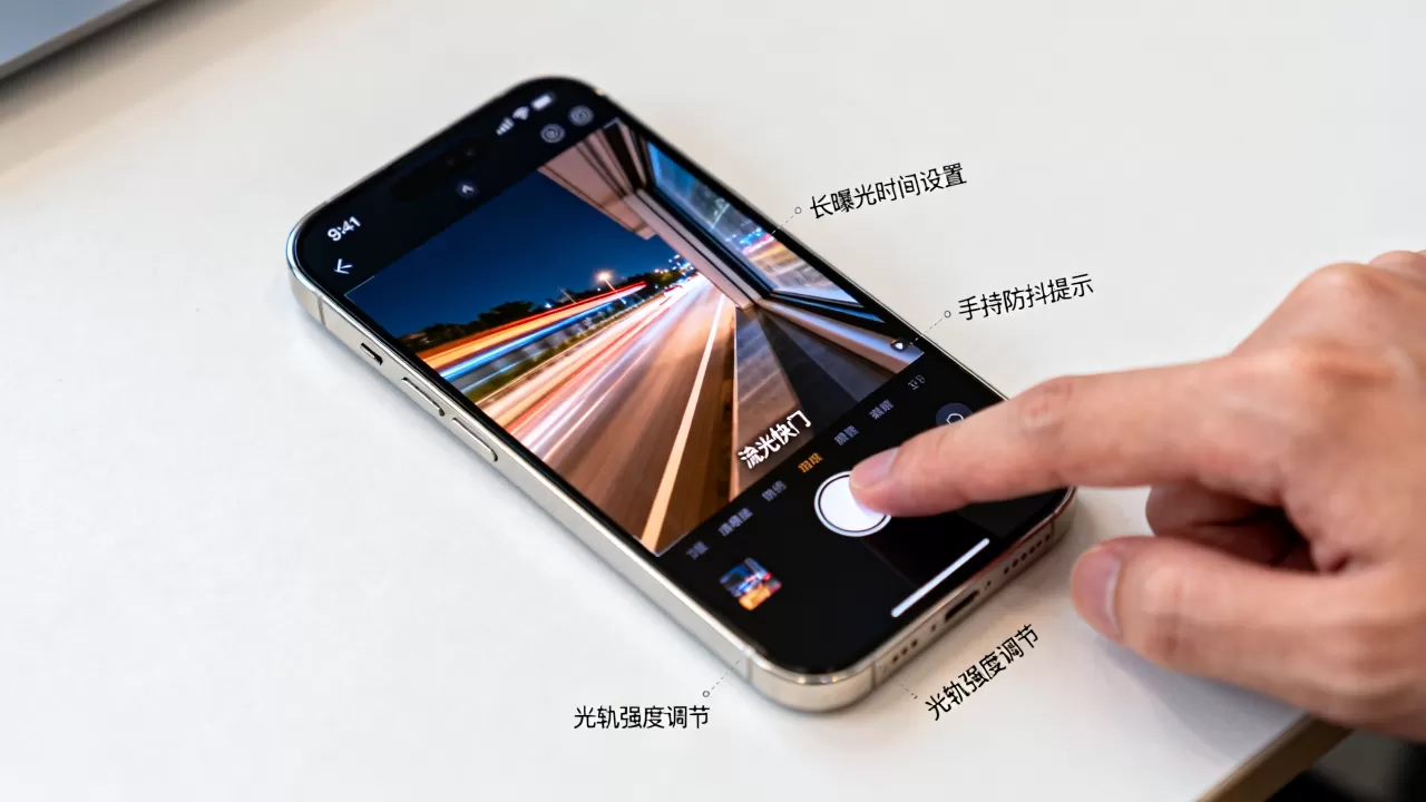 iphone流光快门怎么用，iphone流光快门功能详解