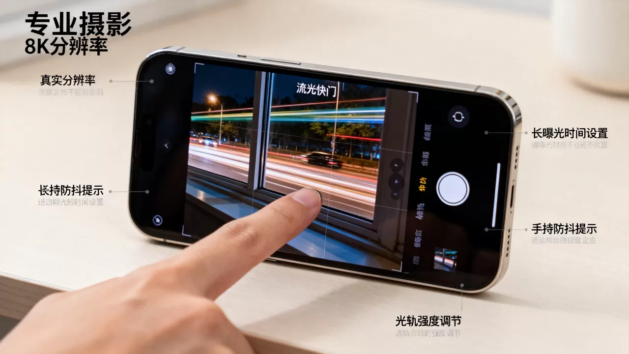 iphone流光快门怎么用，iphone流光快门功能详解