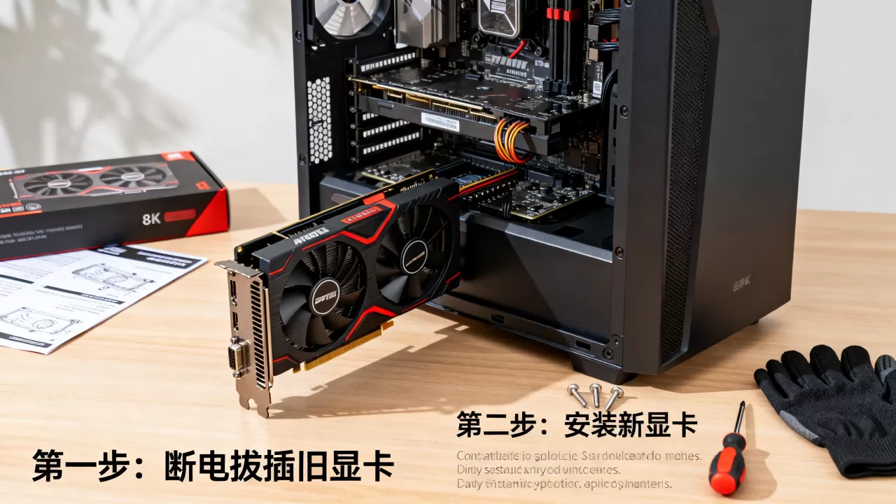 台式机能换显卡么，台式电脑升级显卡教程