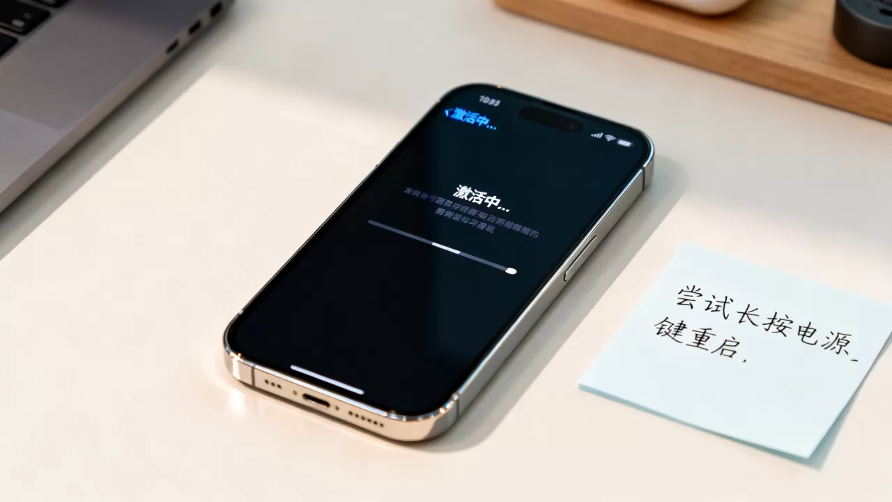 iphone激活死机怎么办，iphone激活后卡死重启