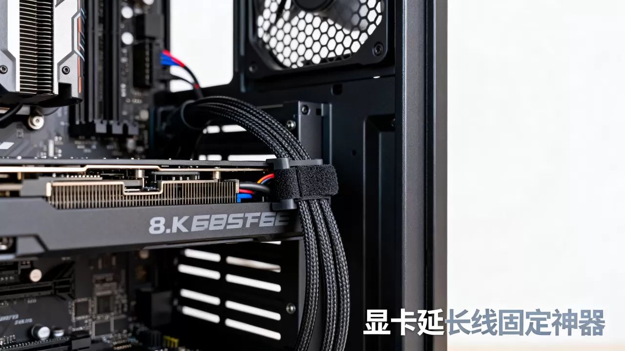 显卡延长线可固定吗，显卡延长线固定神器