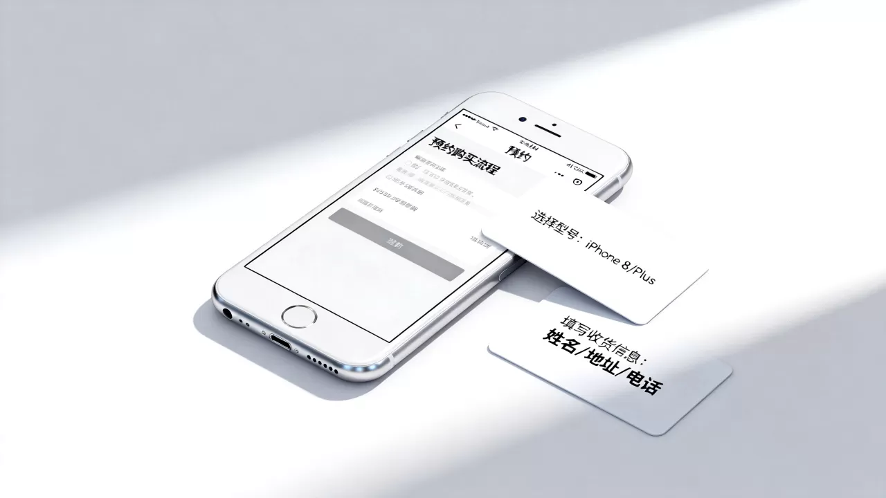 iphone8怎么预约，iphone8预约购买流程