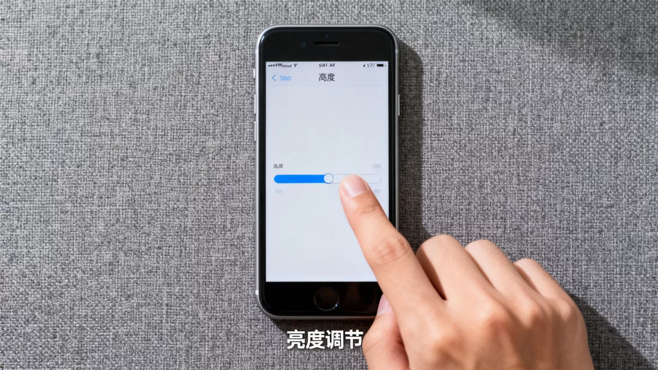 iphone7怎么调屏幕，iphone7屏幕亮度调节方法