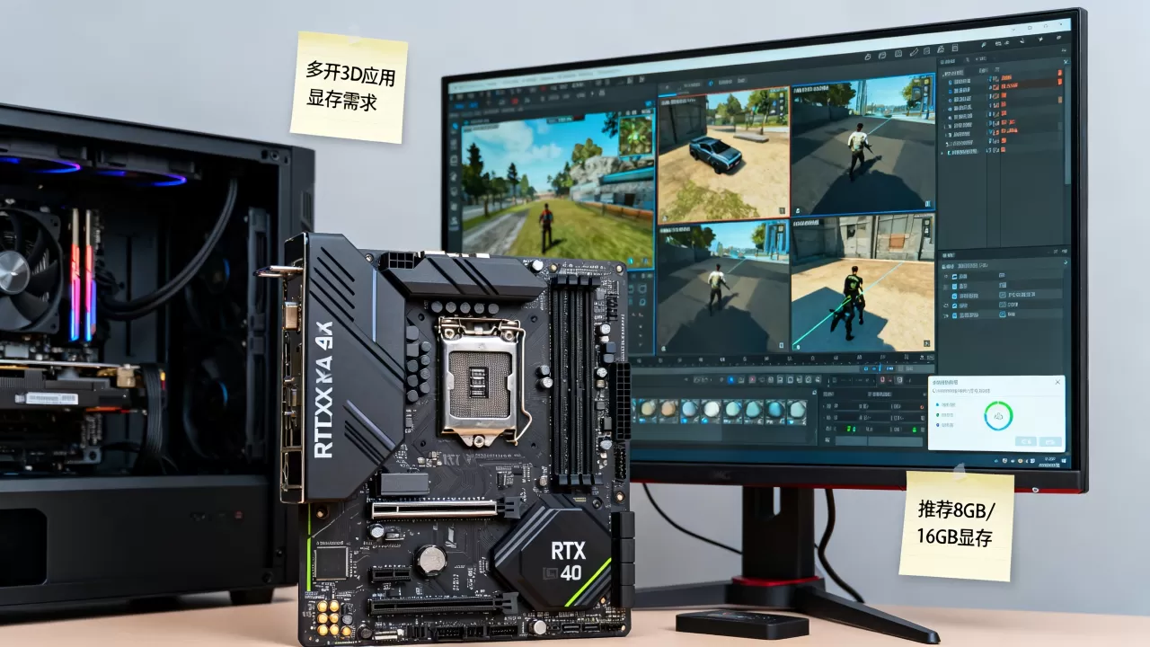 多开3d显卡显存不够怎么办，3d多开需要多大显存
