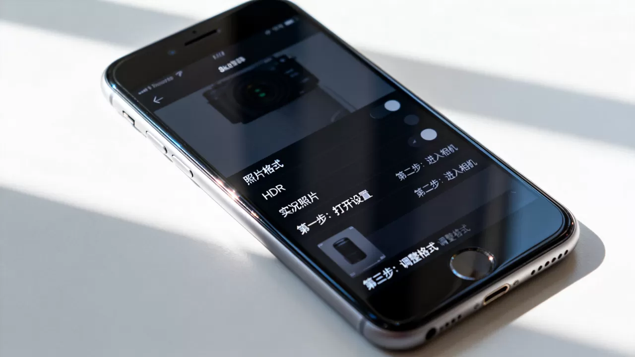 iphone7plus相机怎么设置，iphone7plus相机设置教程