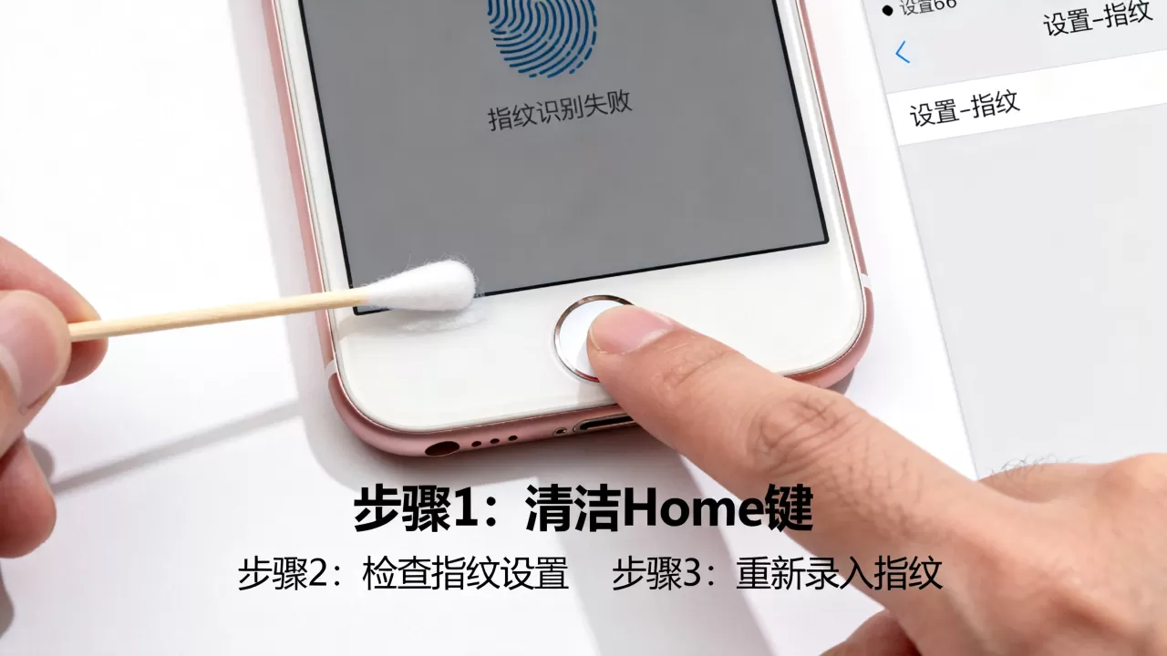 iphone6指纹功能打不开怎么办，iphone6指纹失灵解决方法
