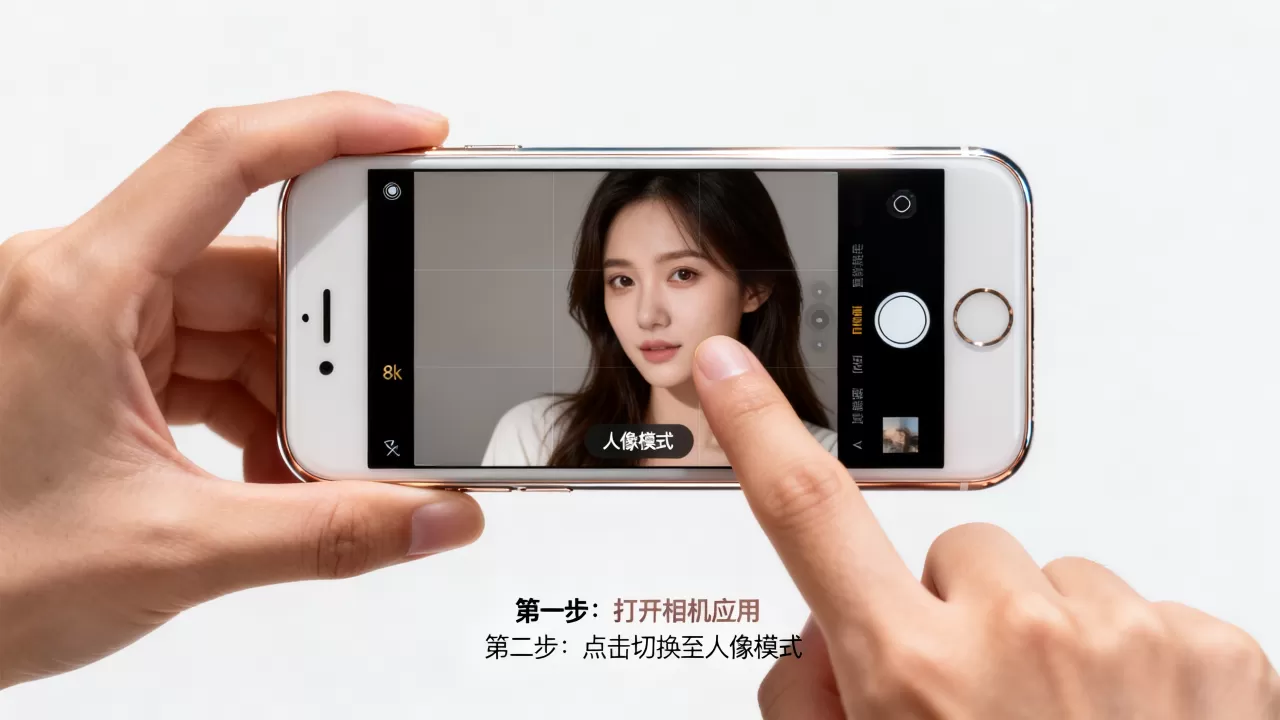 iphone6人像相机怎么开，iphone6相机功能使用教程