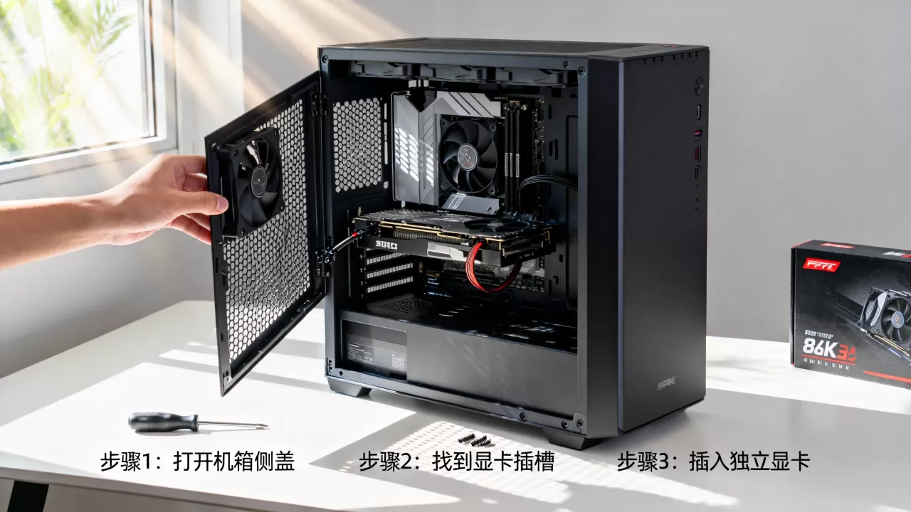 台式机能切换显卡吗，台式电脑如何切换独立显卡