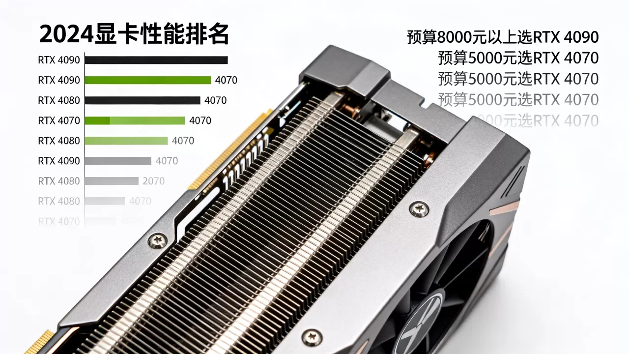 gpu显卡性能排行榜，2024最新显卡天梯图及选购建议