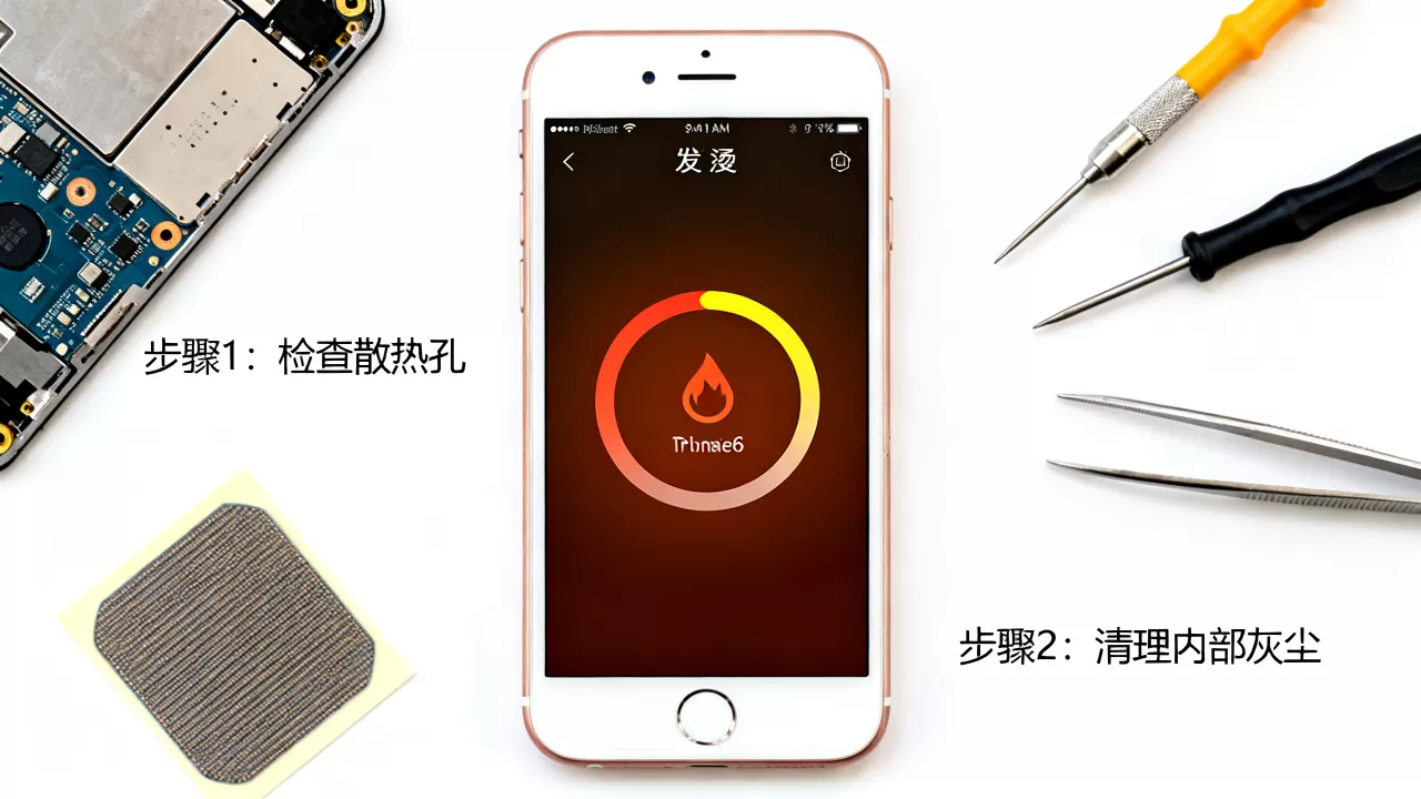 iphone6发烫怎么修理，iphone6发烫严重怎么办