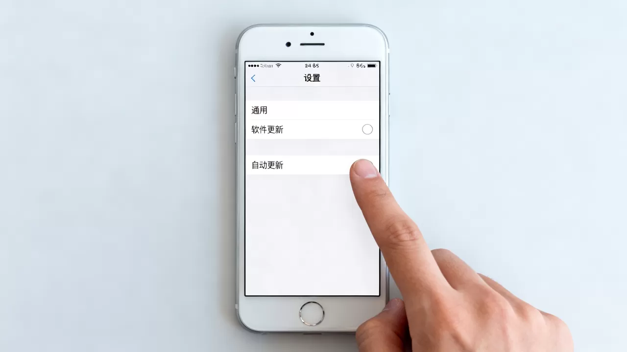 iphone6s怎么关闭自动更新，iphone6s关闭系统自动更新方法
