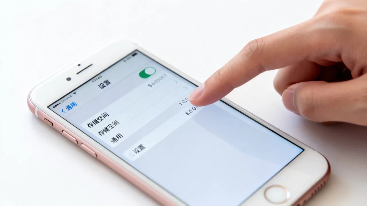iphone6s怎么分辨内存，iphone6s查看剩余存储空间