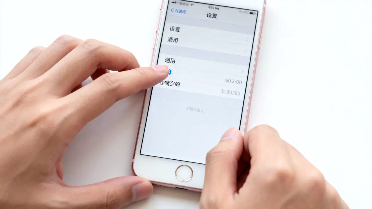 iphone6s怎么分辨内存，iphone6s查看剩余存储空间