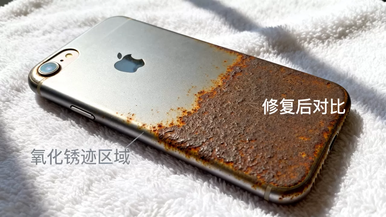iphone6s后盖氧化怎么办，苹果6s手机后盖氧化生锈修复