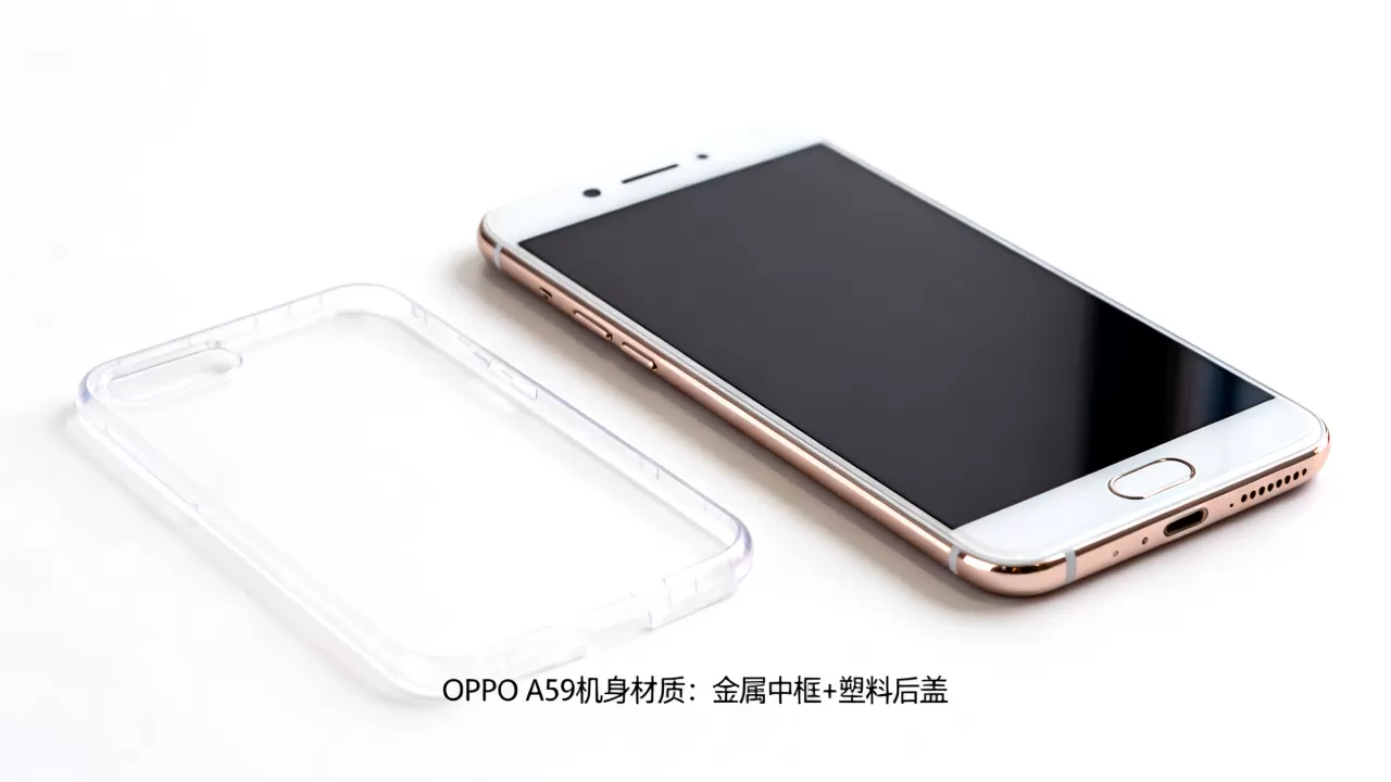 OPPO A59机身用什么材质，OPPO A59后盖是塑料还是玻璃