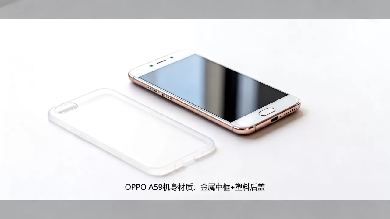 OPPO A59机身用什么材质，OPPO A59后盖是塑料还是玻璃
