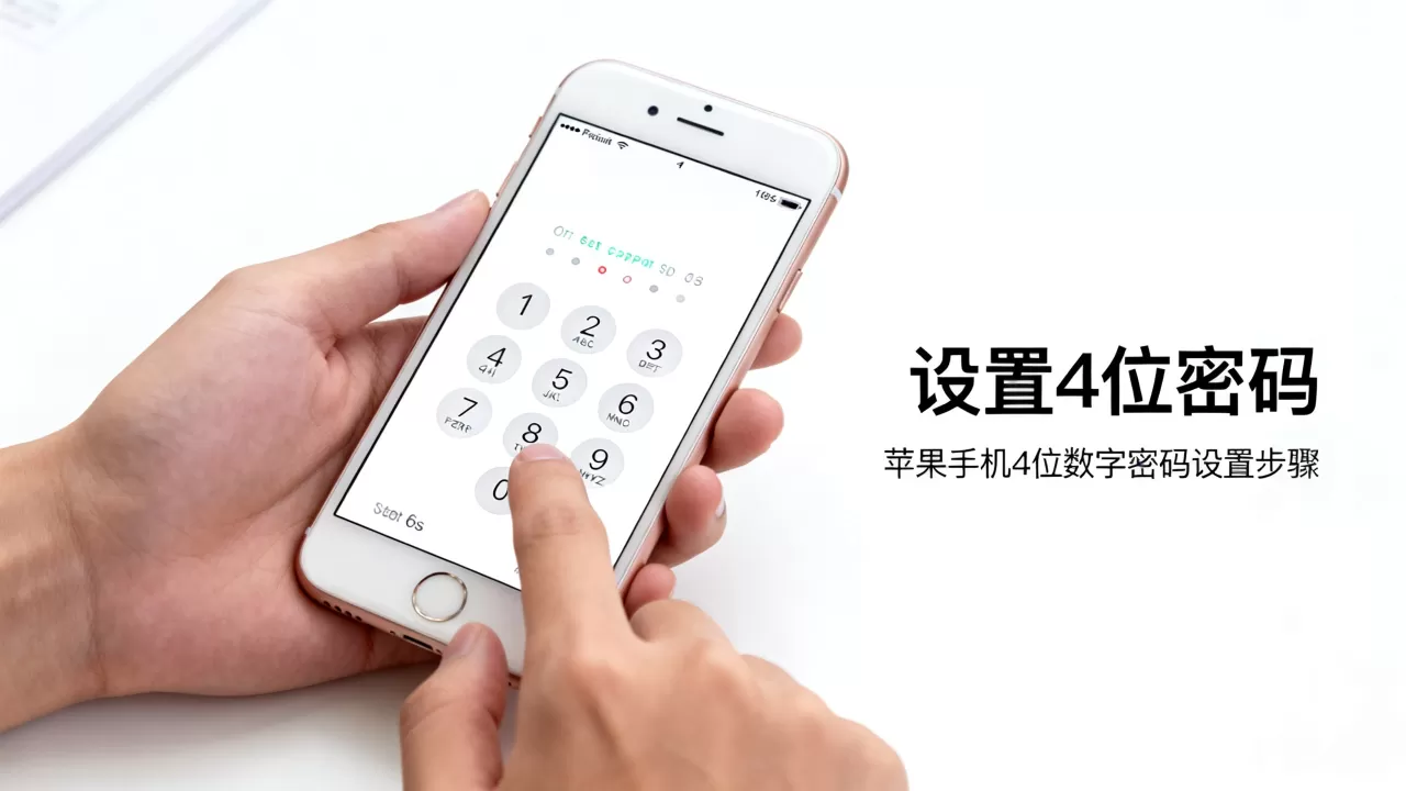 iphone6s 4位密码怎么设置，苹果手机怎么设置4位数字密码
