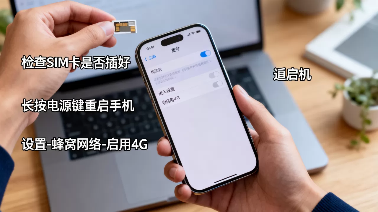 iphone没有4g信号怎么回事，iphone无4g信号解决方法