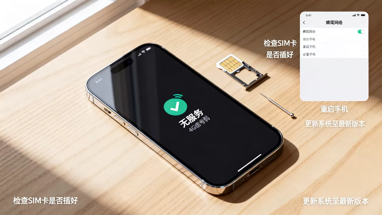 iphone没有4g信号怎么办，iphone手机无4g信号解决方法