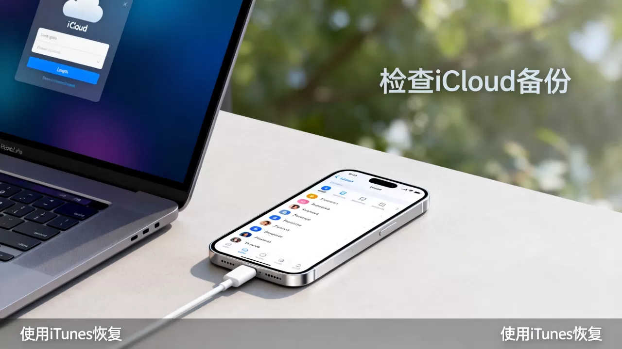 iphone电话通讯录没了怎么恢复吗，iphone通讯录丢失如何找回