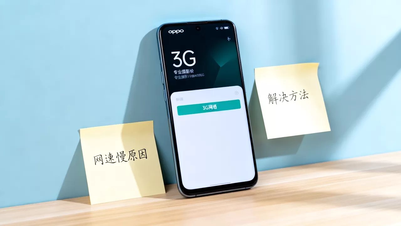oppo手机为什么是3g网，oppo手机网速慢怎么办